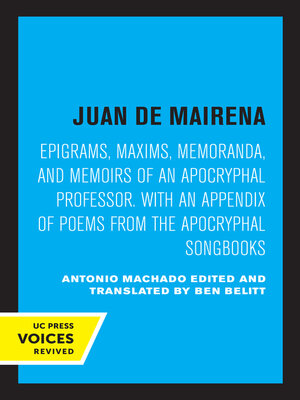 cover image of Juan de Mairena